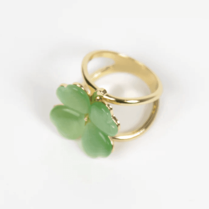 Hovedbilde Skjerfring med Blomsterdesign – Elegant ...
