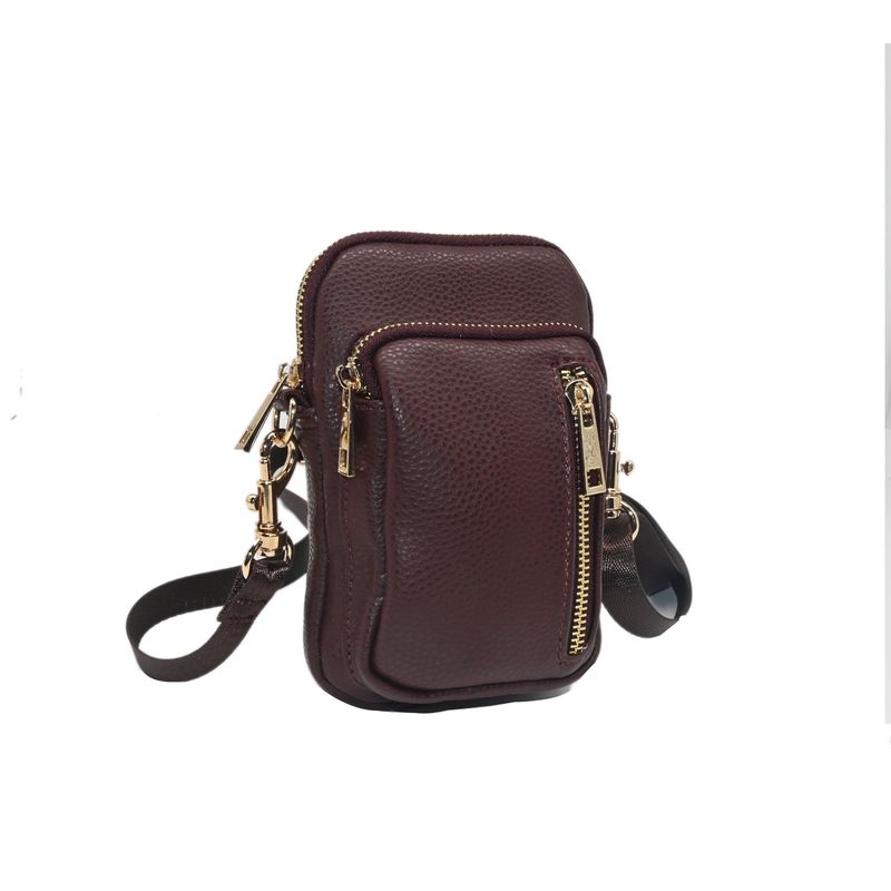 IDA mobilväska - vinröd