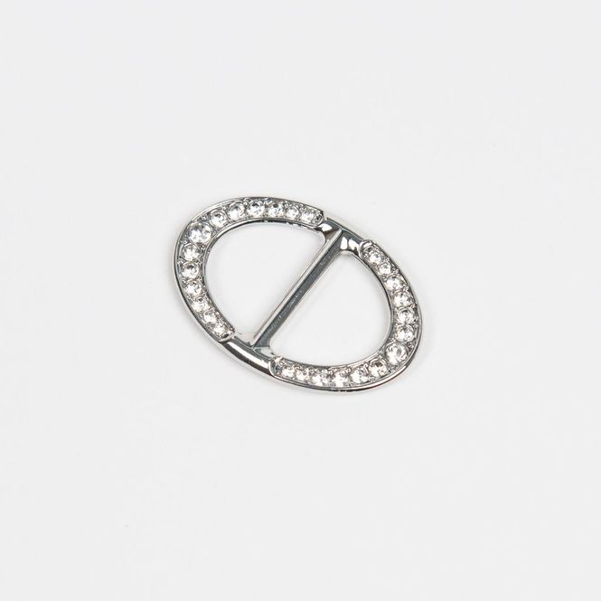 Huvudbild Scarf-ring Crystal Oval – Elegant ...