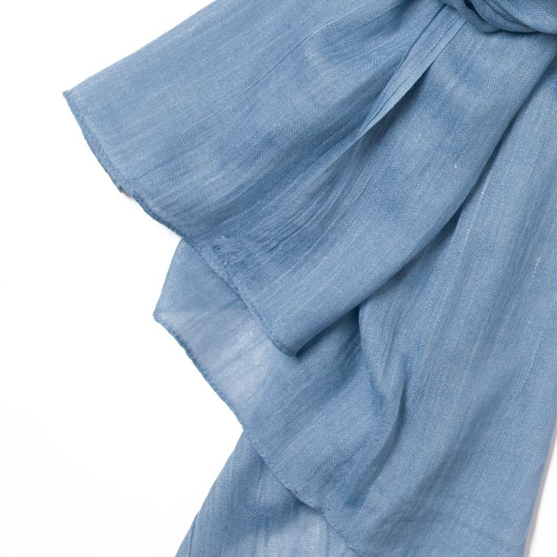 Skjerf i modal - dueblå