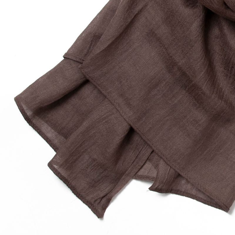 Skjerf i modal - brun