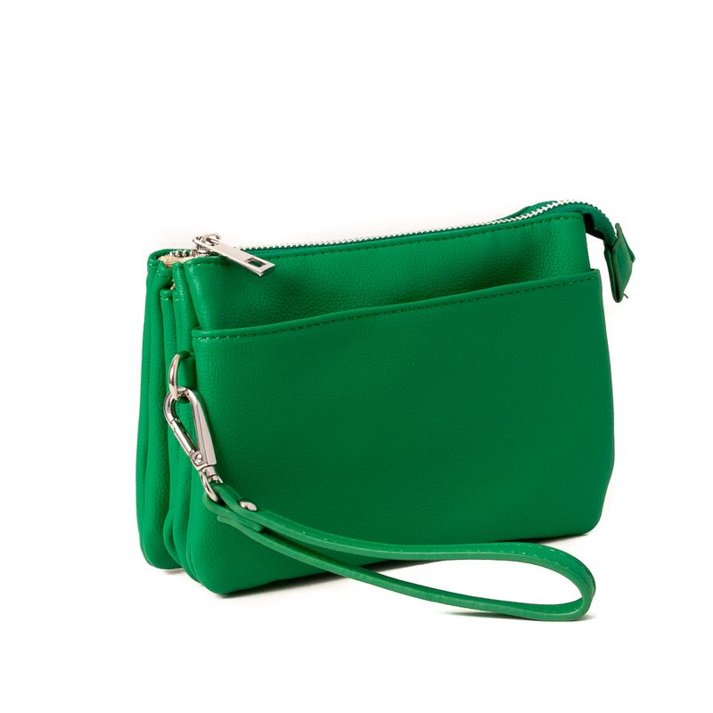 Anna clutch - gressgrønn