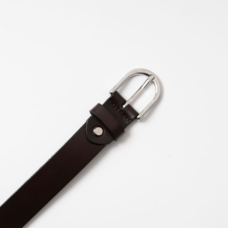 Läderbälte - brunt