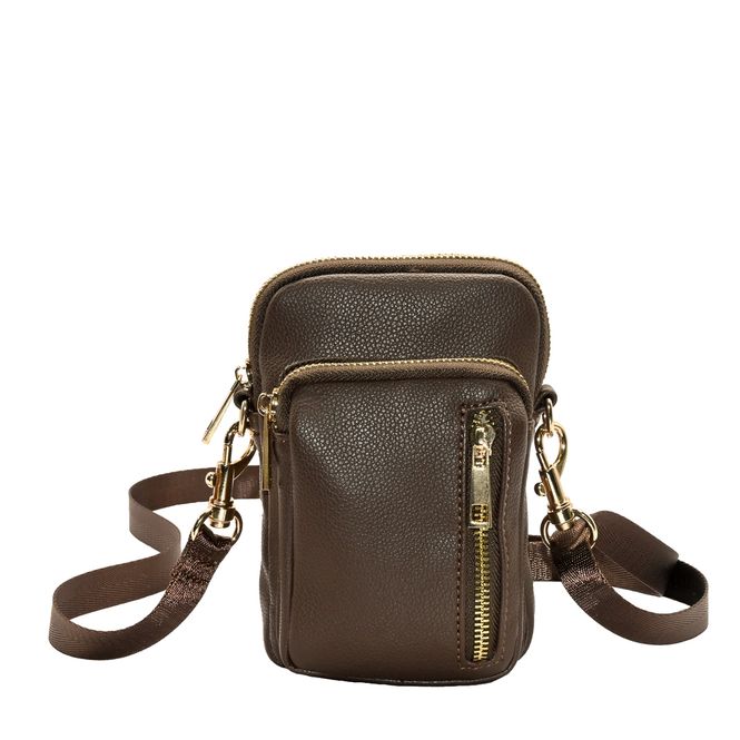 Hovedbilde IDA mobilbag - brun