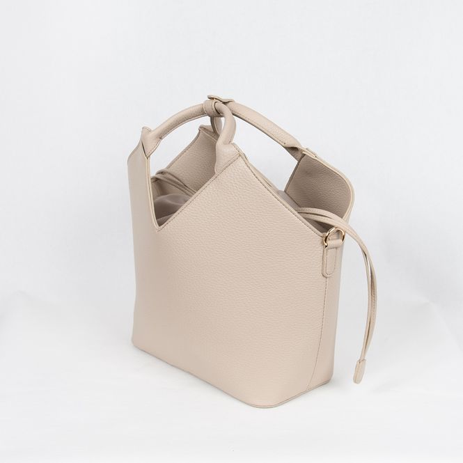Huvudbild JANA stor shopper - beige