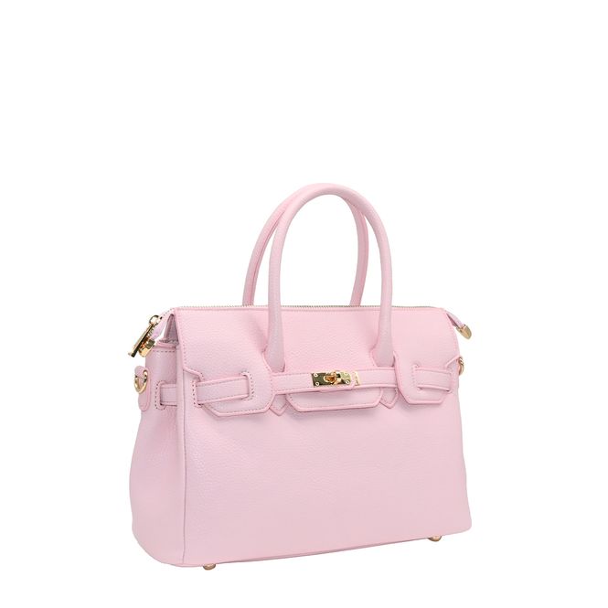 Huvudbild Havanna liten shopper - ljus rosa väska i ...