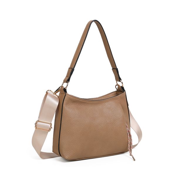 Huvudbild Himalaya soft bag beige - mjuk och tidlös väska i ...