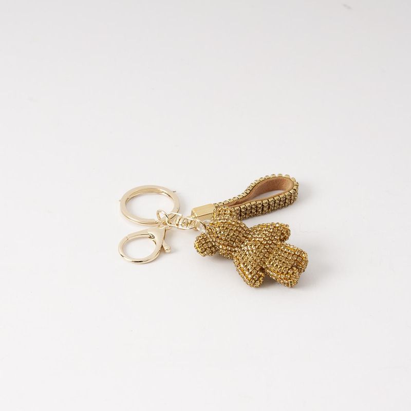 Veskepynt TEDDY - gull