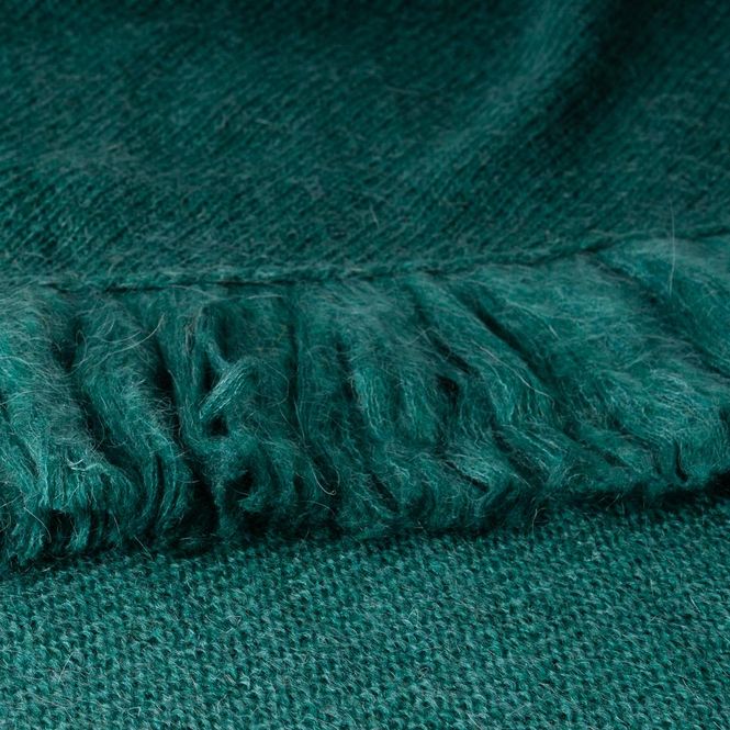 Huvudbild Sjal i mohairmix - havsgrönt