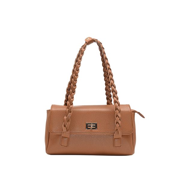 Huvudbild Holly låg shopper - cognac väska i ...