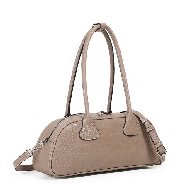 Huvudbild Inea lav croco shopper - beige - Elegant ...