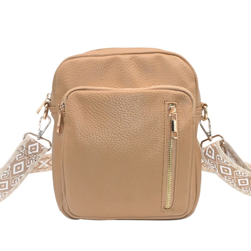 DINA stor cityväska - konjak