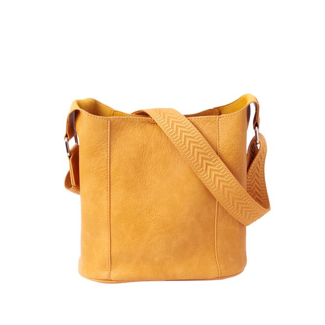 Huvudbild Anna liten crossbodyväska - ockragul