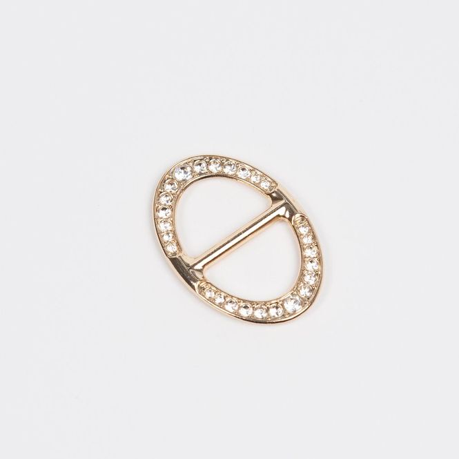 Huvudbild Scarf-ring Crystal Oval – Elegant ...