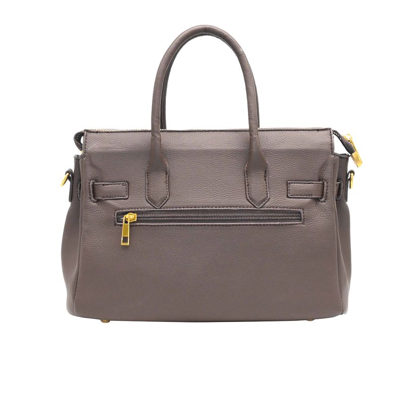 Havanna liten shopper - brun veske i imitert skinn